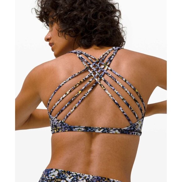 Lululemon Free To Be Bra Wild *Light Support, A/B CupFloral Metropolis Multi  4 - Picture 9 of 9